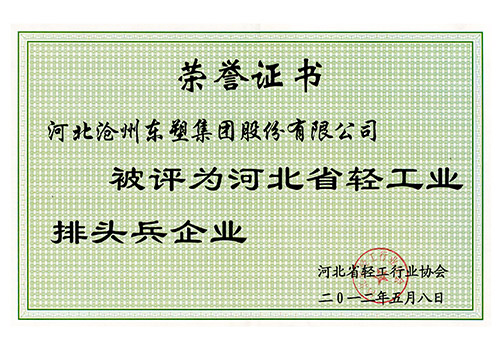 企业荣誉证书